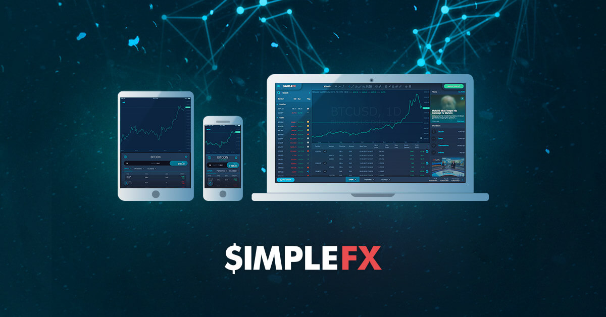 SimpleFX WebTrader - торговая платформа с самыми быстрыми темпами развития