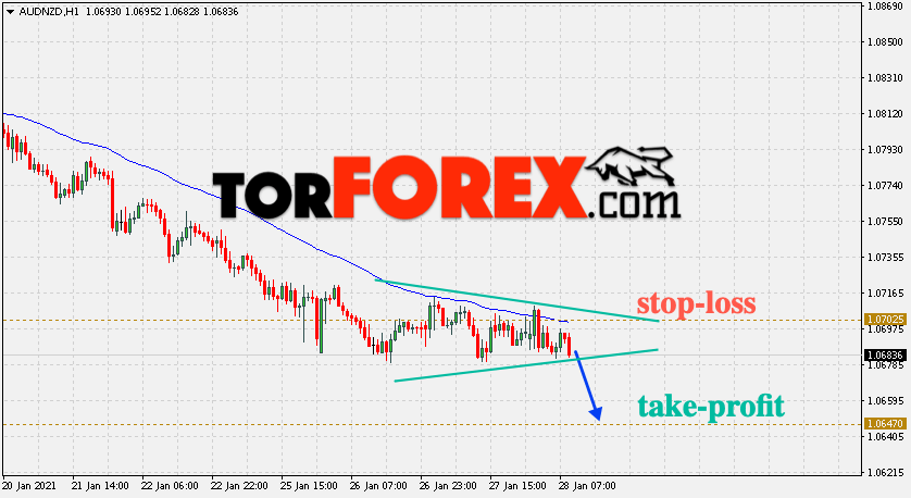 Валютная пара AUD/NZD