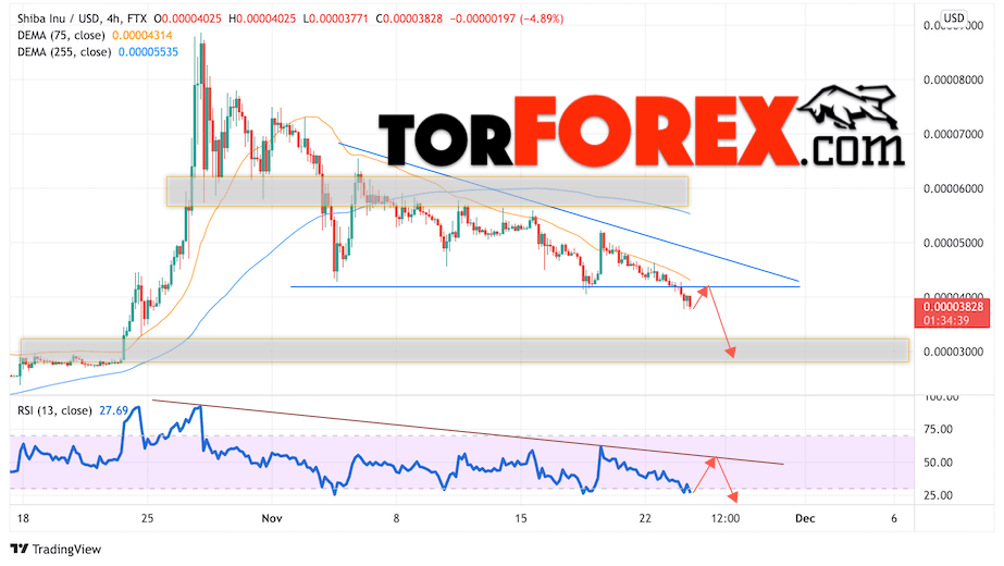 Shiba Inu прогноз курса на 25 ноября 2021