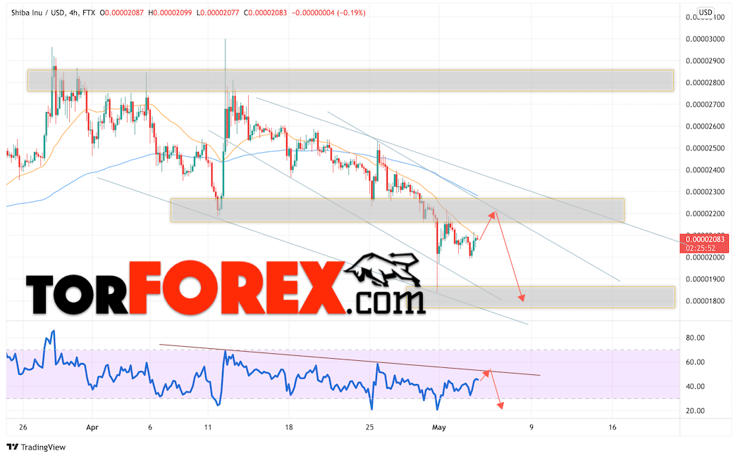 Shiba Inu прогноз курса на 5 мая 2022