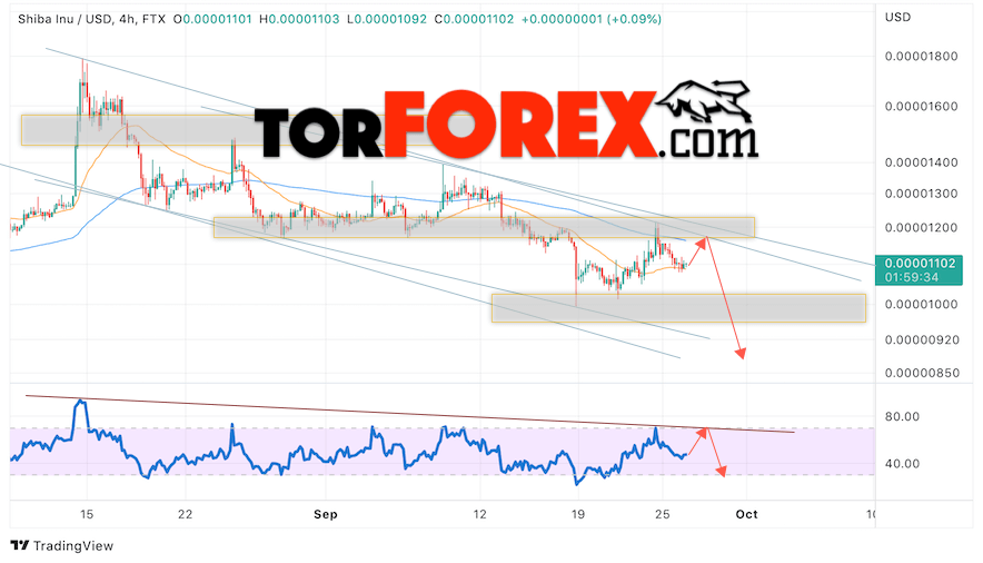 Shiba Inu прогноз курса на 27 сентября 2022
