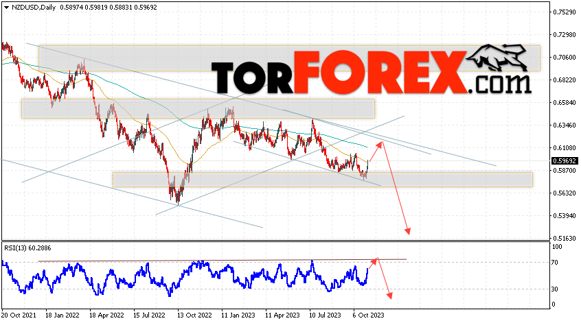 Технический анализ NZD/USD на 6 — 10 ноября 2023