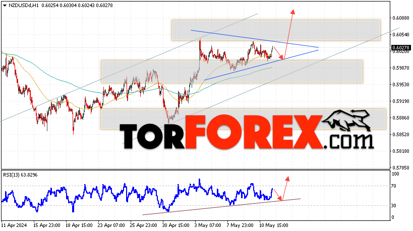 Форекс прогноз и аналитика NZD/USD на 14 мая 2024