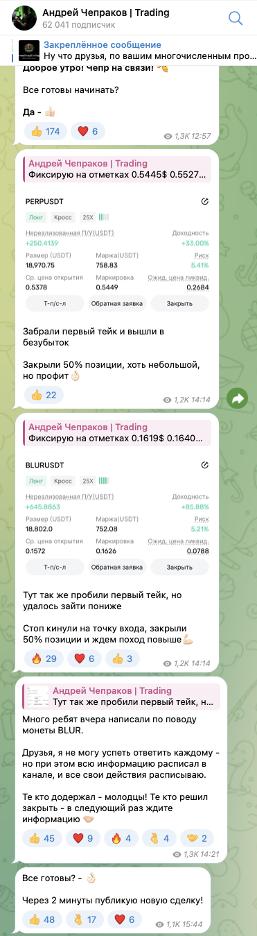 андрей чепраков трейдинг отзывы