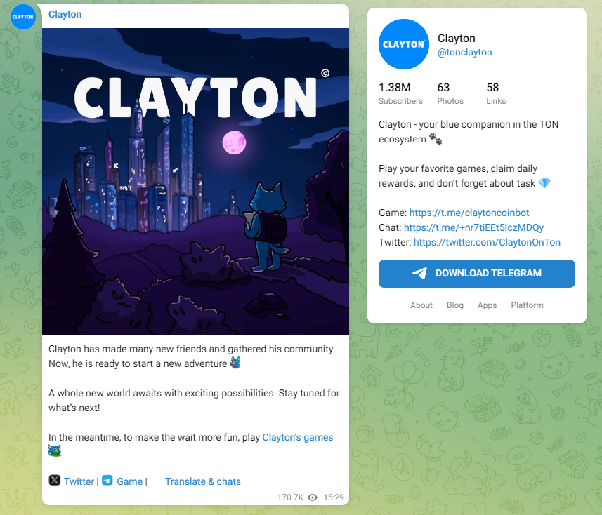 Clayton игра