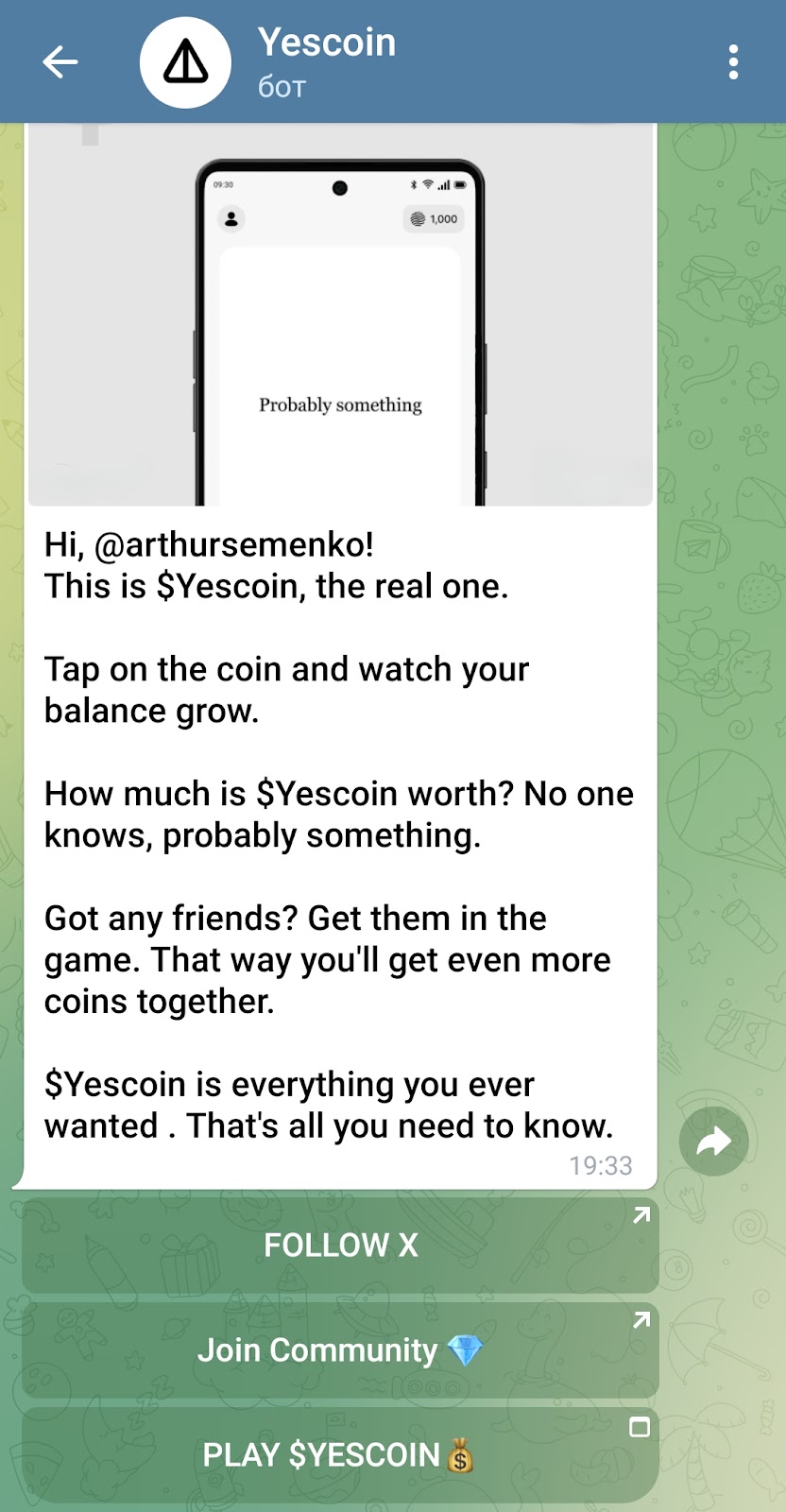 realyescoinbot