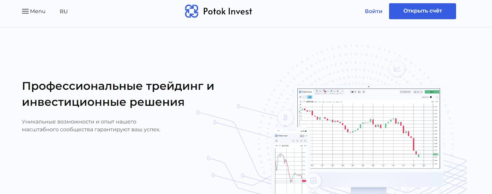 Trade Invest Potok com отзывы