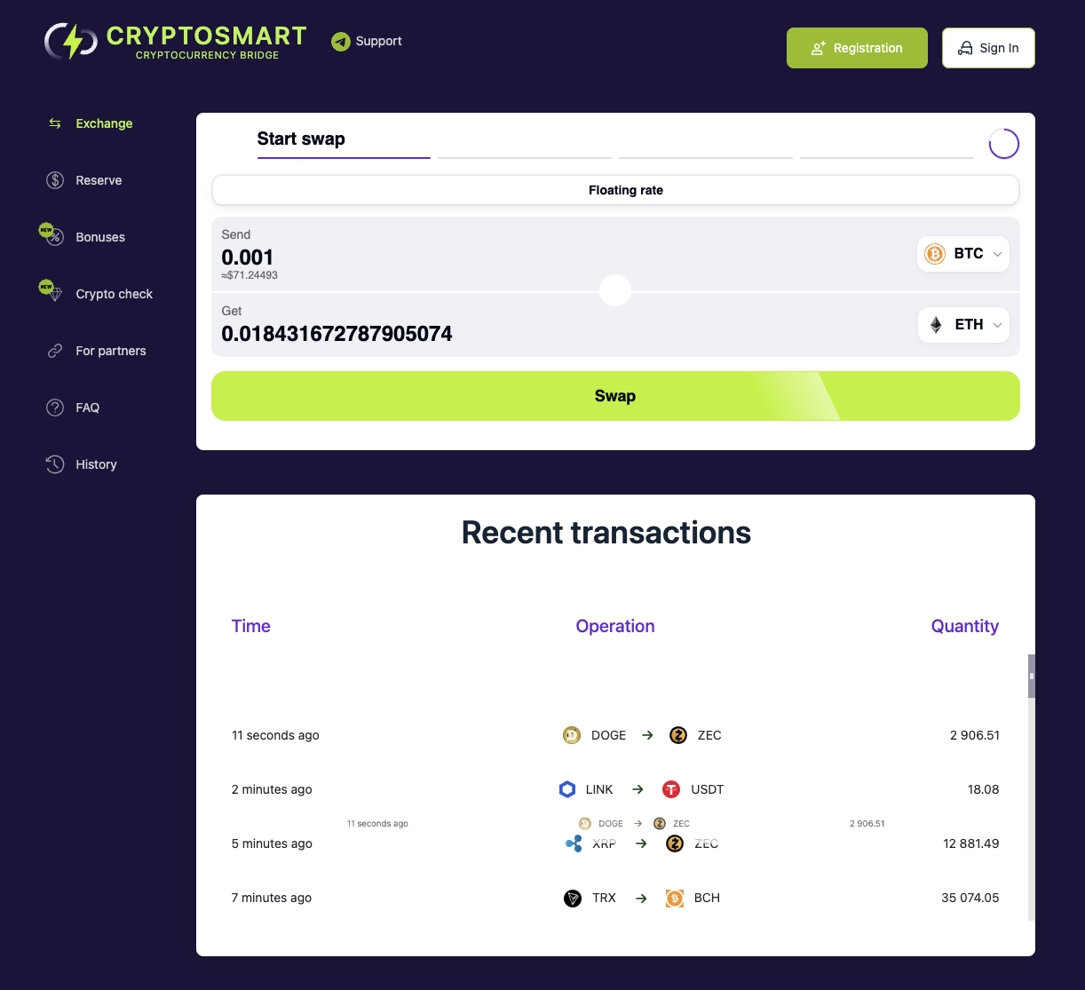 cryptosmart online