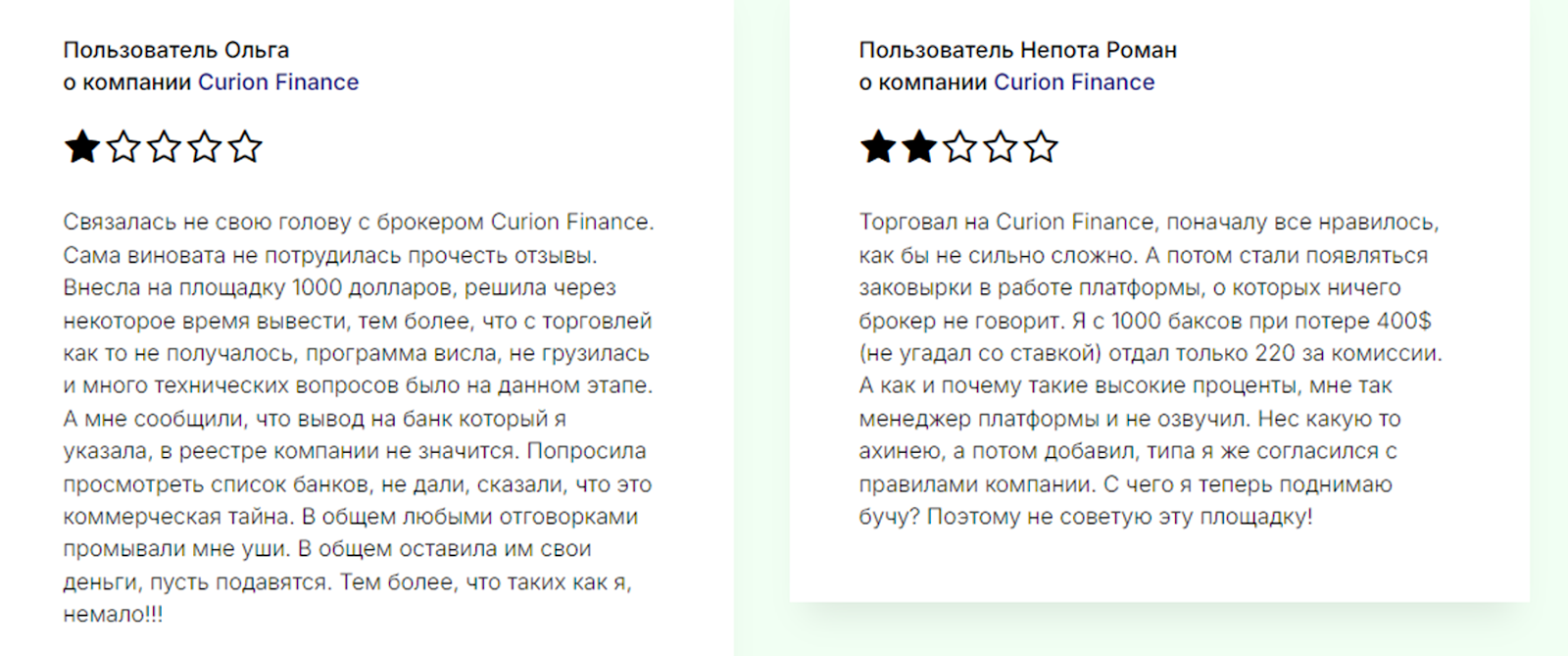 curion finance отзывы