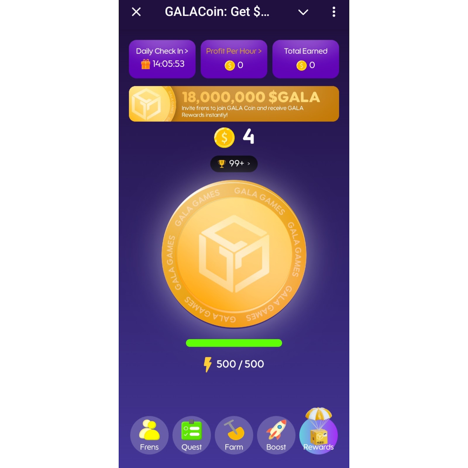 gala coin игра