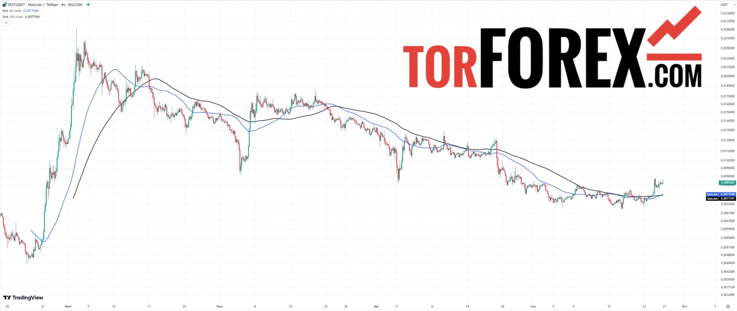 notcoin прогноз на будущее