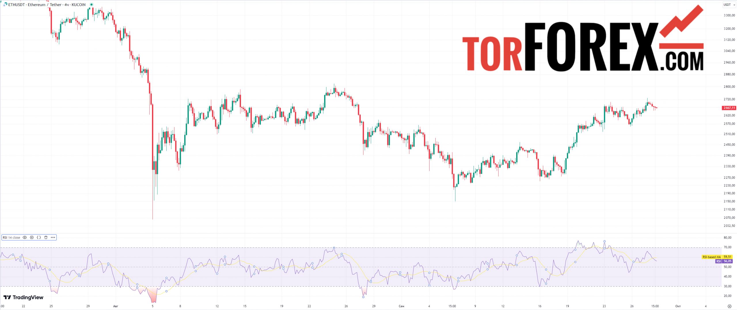 прогноз эфира на год rsi