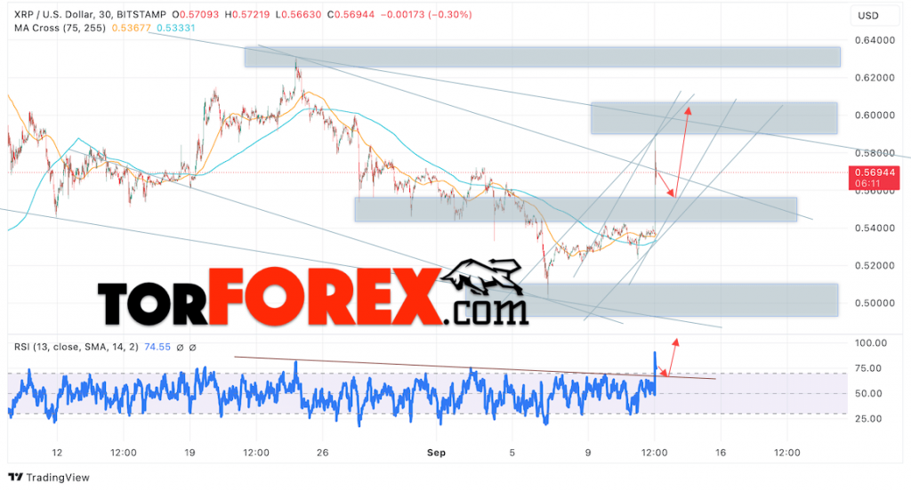 Прогноз XRP/USD на 13 сентября 2024