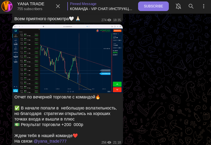 yana trade отзывы