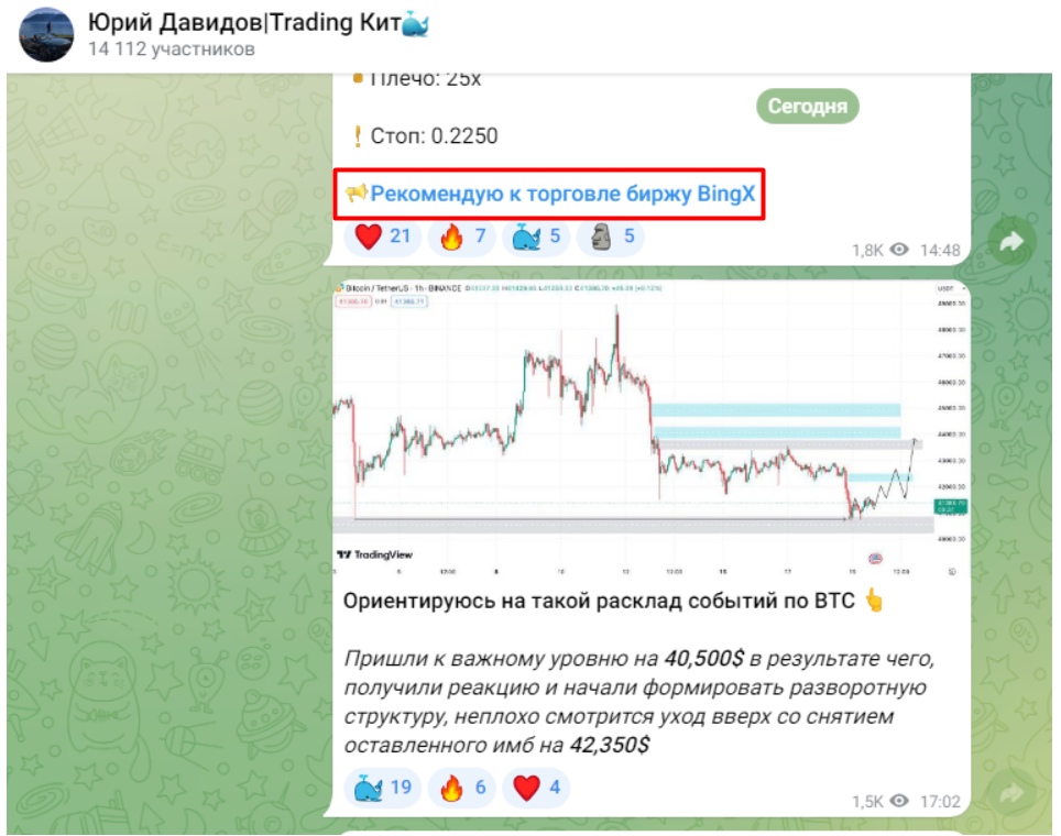 юрий давидов trading кит