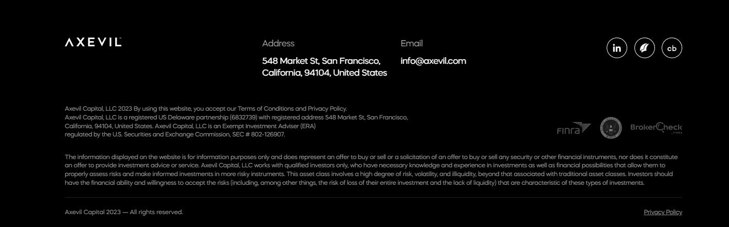 Проверка лицензии Axevil Capital