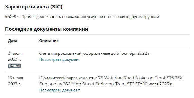 Aezatrade документы комапании