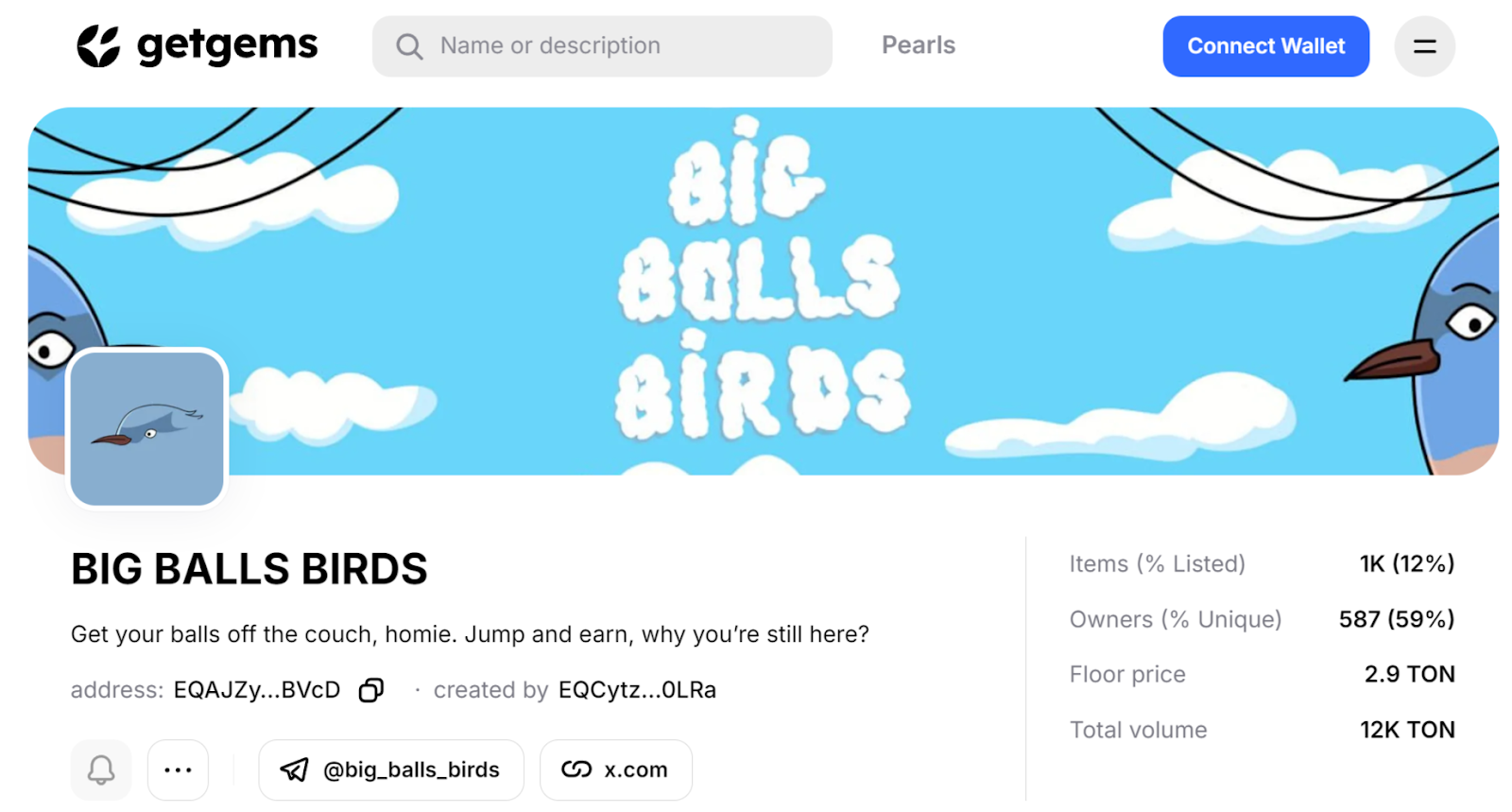 big balls birds листинг