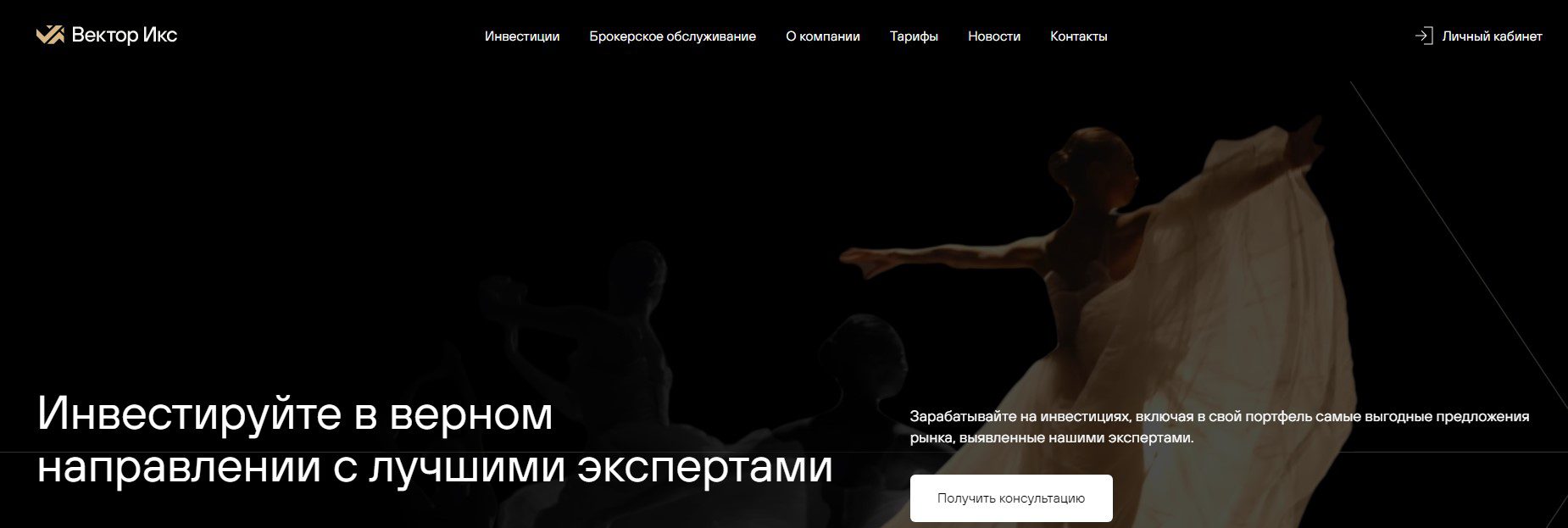 Брокерская платформа Vector X