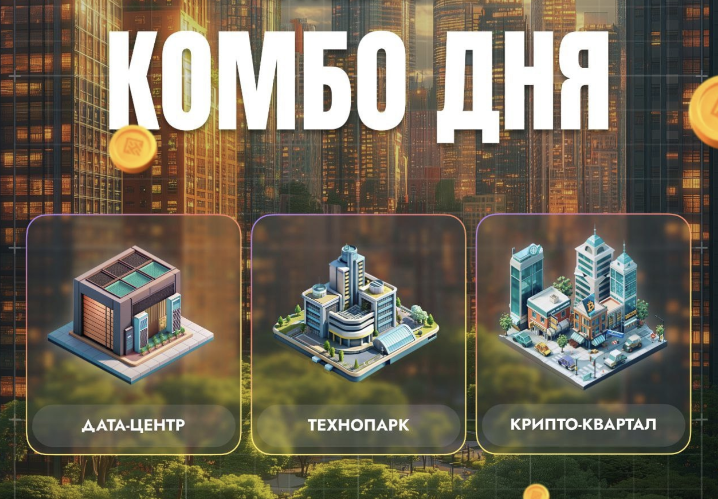 City Holder комбо дня