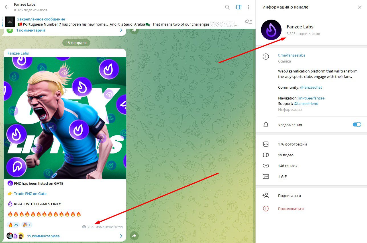 FNZ - Fanzee Token телеграмм канал