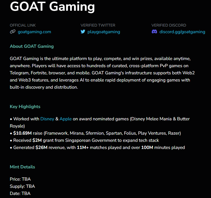 Goat Gaming