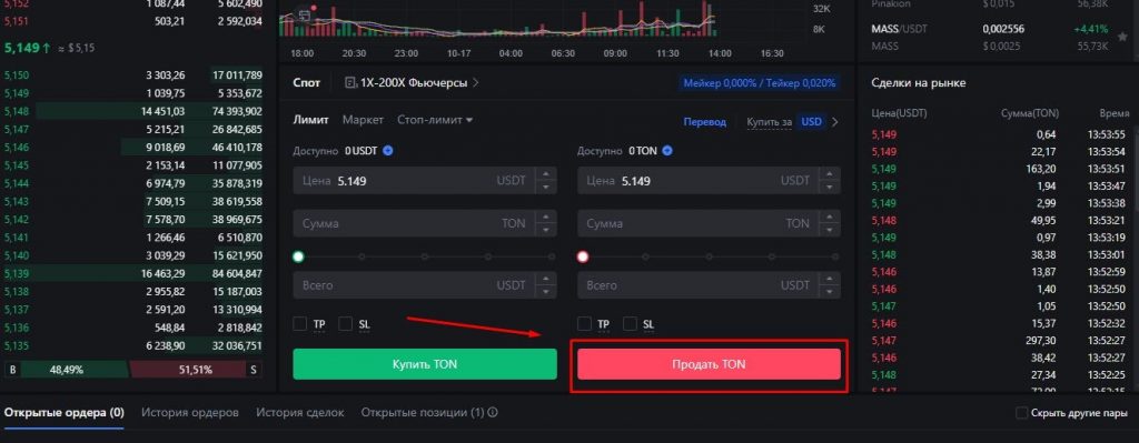 как вывести с кошелька mytonwallet