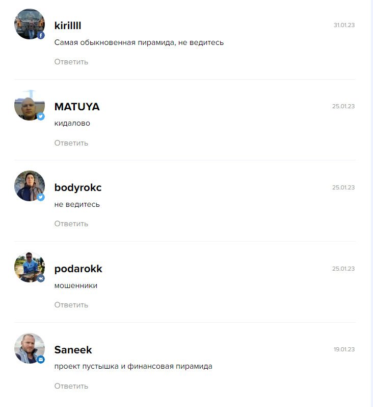 Отзывы инвесторов об In Touch Advertising (Media)
