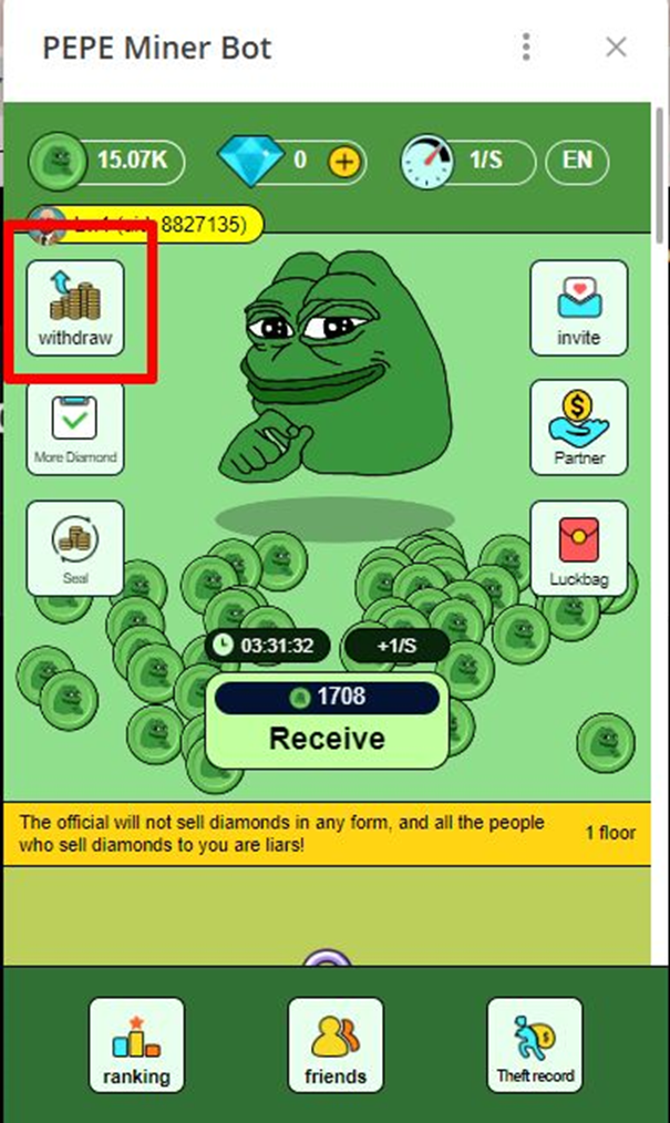 pepe miner community