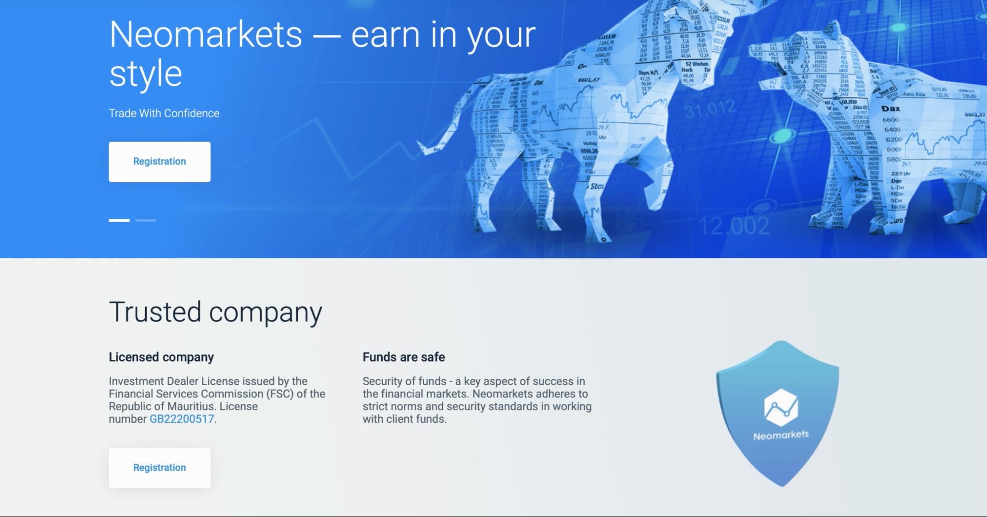 Проект Marketsneo com