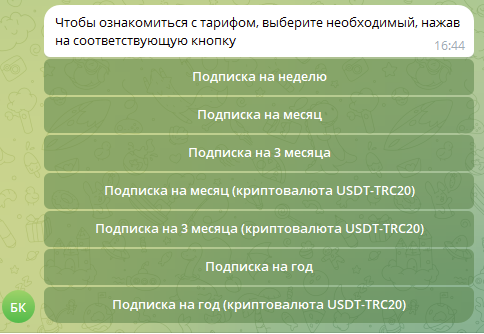 опыт инвестора телеграмм