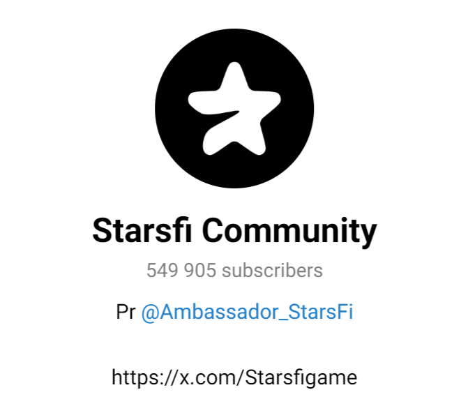 starsfi бот