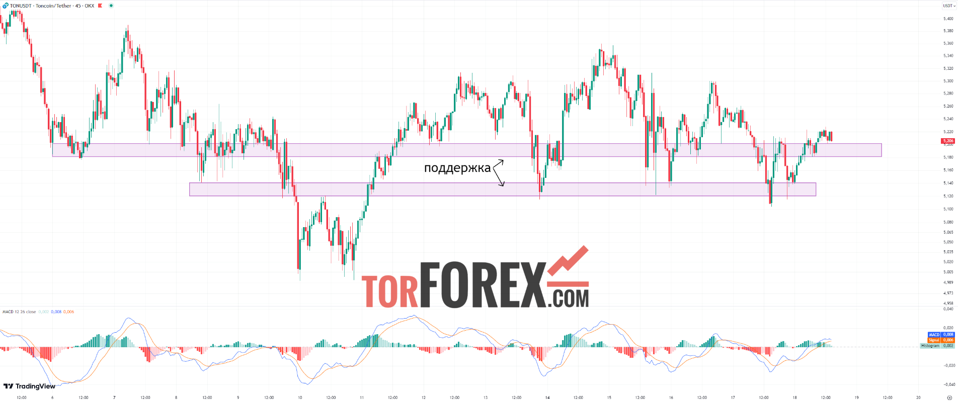 Toncoin прогноз TON/USD на 18 октября 2024