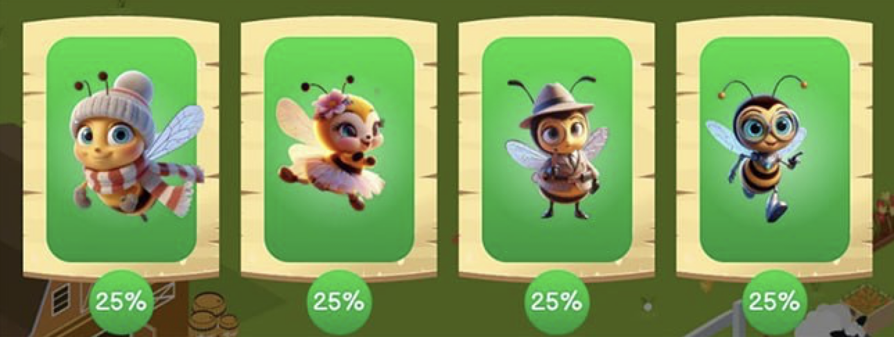 Bee Harvest комбо дня Bee Harvest комбо дня