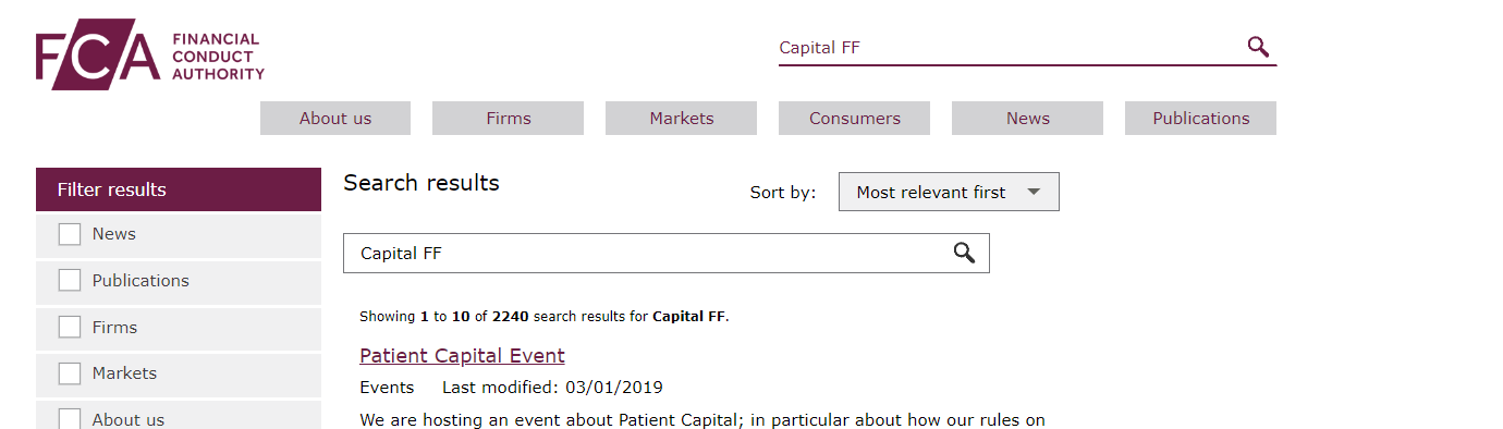 capital ff отзывы отзывы