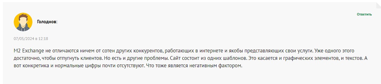 м2 биржа