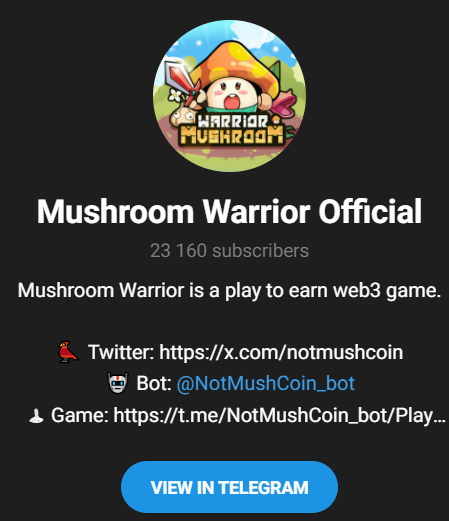 mushroom warrior игра