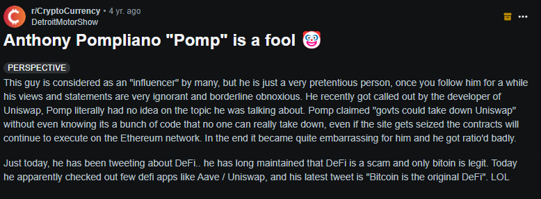 pompglobal anthony pompliano