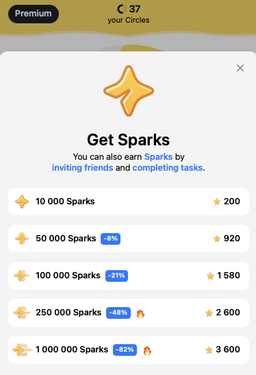 sparkscirclebot