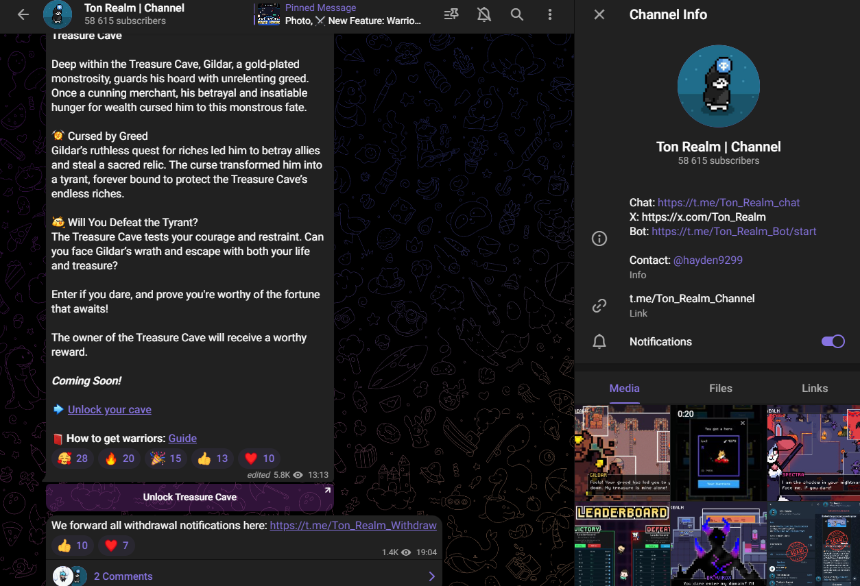 Ton Realm Chat Group