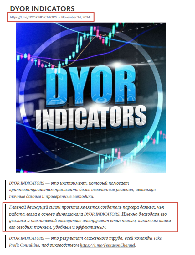 dyor indicators