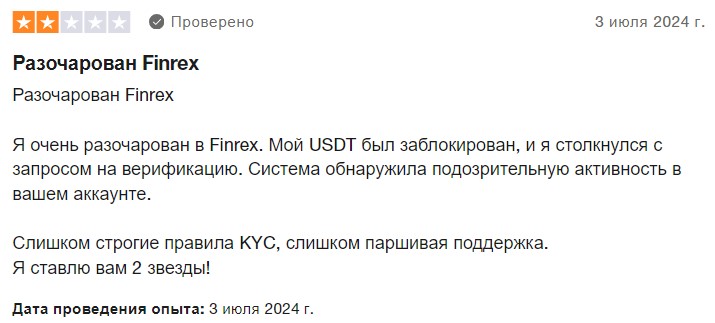 finrex отзывы