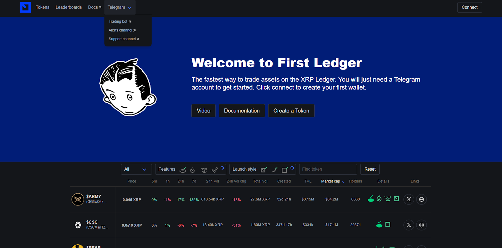 first ledger bot