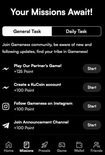 игра gameness airdrop