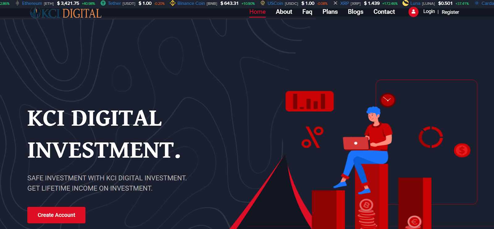 kci digital crypto investment