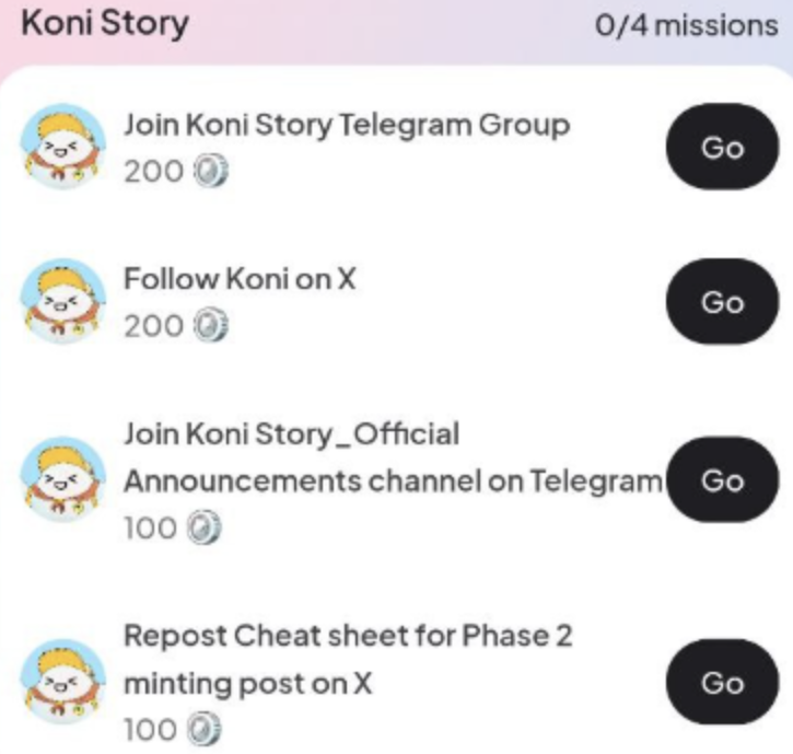 Koni Story Chat