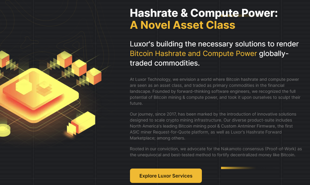luxor mining
