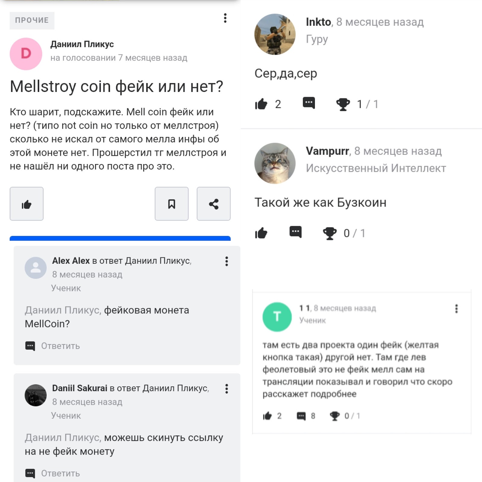 мелстрой крипта