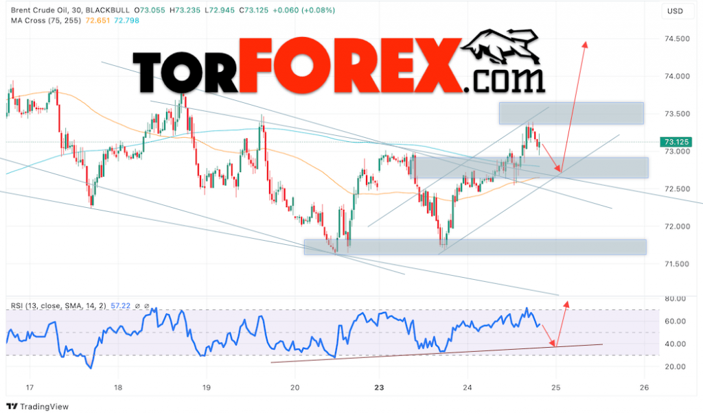 Нефть прогноз цены Brent на 26 декабря 2024