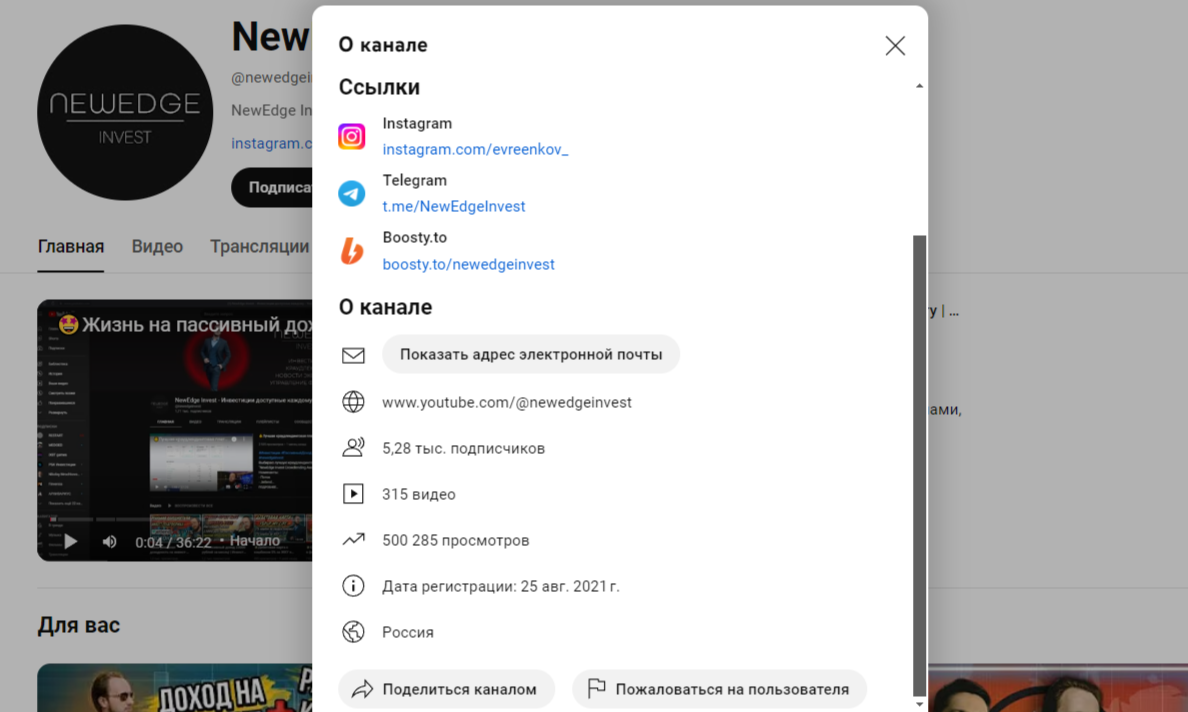 Нью Эйдж Инвест отзывы